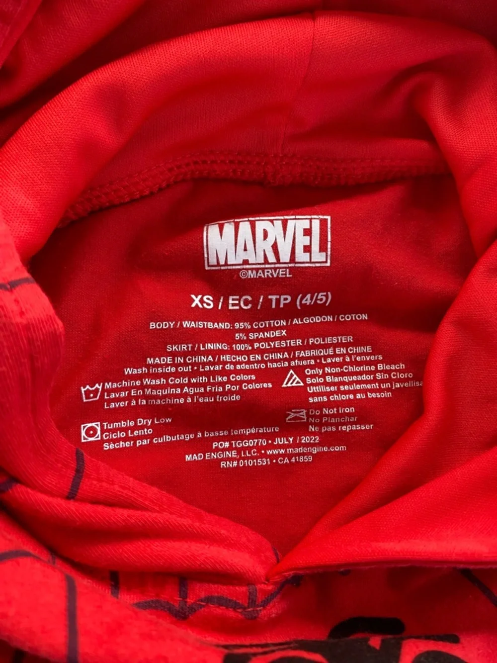 Marvel Spidey Dress 🕸️❤️ - Picture 5 of 5